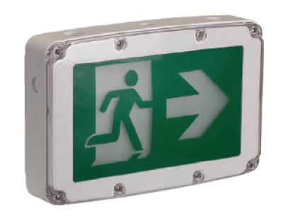 ELRM-100WP COMPACT LED WET LOCATION RUNNING MAN SIGN
