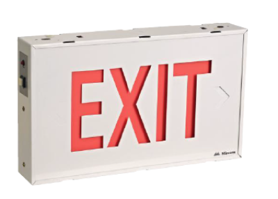 EL-100SR Steel LED Exit Sign