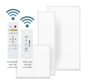 2.4G Wireless CCT Tunable Back-lit LED Panel Light Series